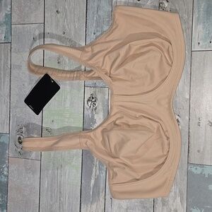 Syrokan Underwire Sports Bra Beige size 40DD New with tags